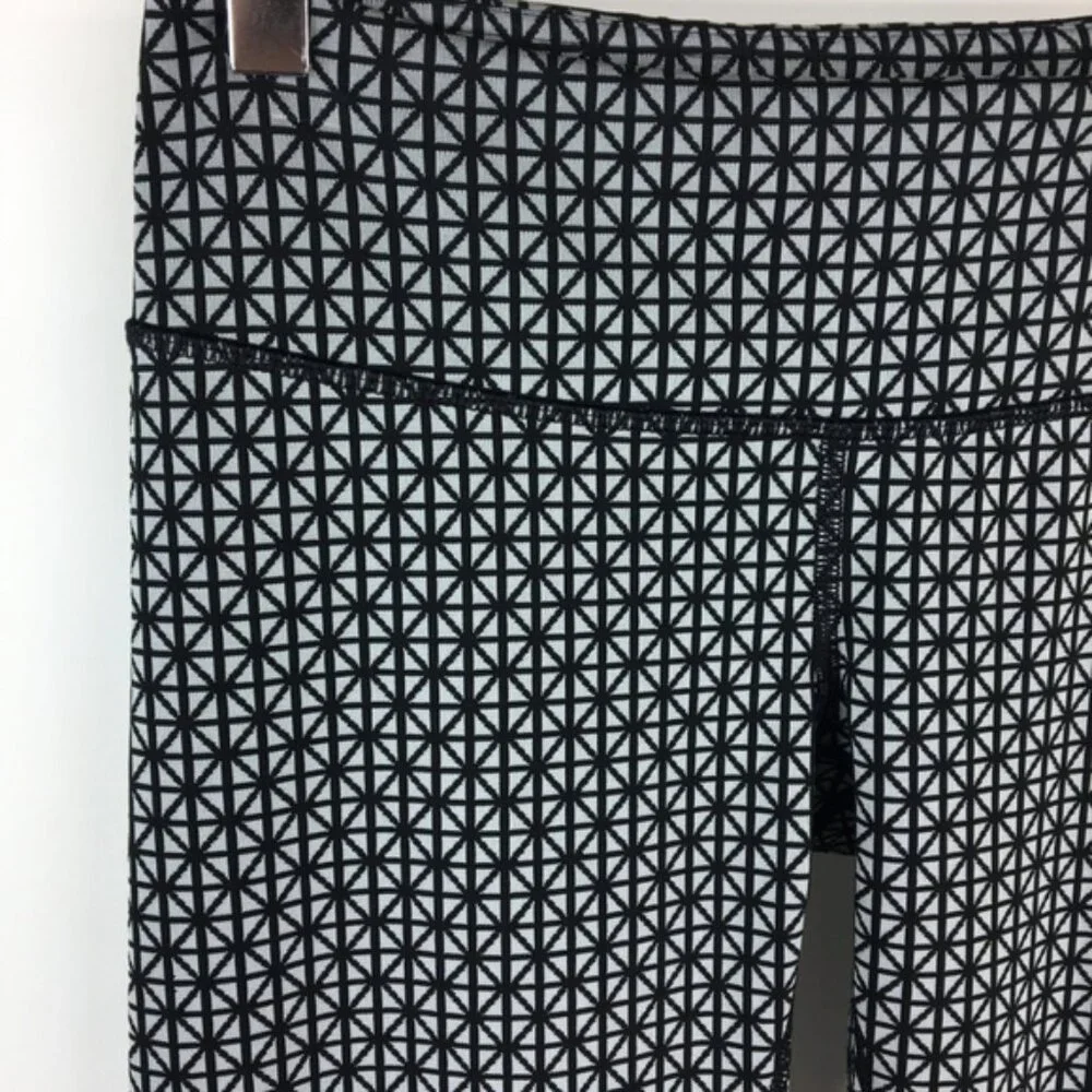 Lululemon Wunder Under Tri Geo Silver Spoon I Size 4 - Picture 7 of 8